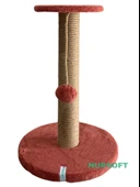 Nursoft Stepli Kedi Orijinal Jüt Halat İp Tırmalama Tahtası thumbnail 3