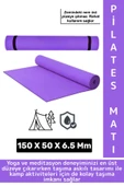 Taşıma Askılı Konforlu Su Geçirmez Kaymaz Pilates Aerobik Fitness Çadır Zemin Yer Minderi Kamp Matı - 1