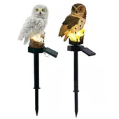 Periboia Baykuş Tasarımlı Solar Kazıklı Bahçe Aydınlatma - 1