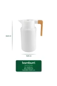 Bambum Yasuo - Çelik Termos Beyaz 2.0L thumbnail 4