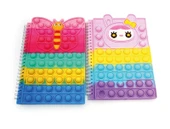 Periboia Sevimli Tasarımlı Pop-It Defter - 1