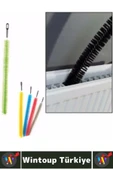 Dayanıklı Uzun Esnek İnce Yapılı Kalorifer Ulaşılması Zor Nokta Toz Kir Petek Temizlik Fırçası 60 Cm thumbnail 2