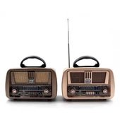 Periboia Klasik Taşınabilir Model Nostaljik Radyo - 1