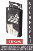 Eğlenceli Aile Arkadaş Okul Sosyalleşme Yaratıcılık Sözel Beceri Gelişimi Oyun Banned-Wizard 45 Kart - 1