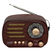 Periboia Ahşap Retro Radyo - 3