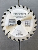 Ahşap kesme diski ROTOR 185*20/16 adaptörlü 24T thumbnail 3