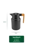 Bambum Yasuo - Çelik Termos Siyah 1.5L thumbnail 4