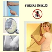 BUFFER® Tüm Cam Pencere Kapılara Uyumlu Tek Kanat Pencere Sinekliği - 2