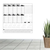 BUFFER® Çarpım Tablosu Ezberleme Manyetik Duvar Stickerı 105 x 100 cm - 5