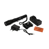 Powerdex PD-8200 Cree T6 LED Alüminyum Gövde Şarjlı El Feneri thumbnail 4