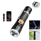 Watton WT-622 P50 LED Mıknatıslı USB Şarjlı El Feneri thumbnail 2