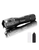 Watton WT-610 Q5 LED 3 Renk Aydınlatmalı Şarjlı El Feneri thumbnail 2