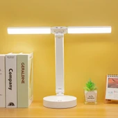 PeakStar PS-1960 Şarjlı Dokunmatik 3 Renk 40 Led Çalışma Okuma Işığı Çocuk Odası Ambiyans Modlu Gece Lambası thumbnail 5