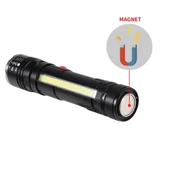 Gold Orion KM-107 5 Modlu T6+COB LED Mıknatıslı USB Şarjlı El Feneri - 4