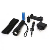 F.B.I F-T3 Su Geçirmez Alüminyum Şarjlı El Feneri thumbnail 3