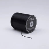 Fuyaku 3.5 mm Saten Kurdele Siyah (750 Metre) - 1