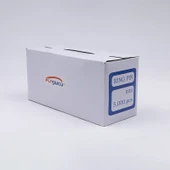 Fuyaku 35 MM Ring Pin Kapalı Kanca Kılçık Etiketleme Plastiği Şeffaf (5.000 Adet) - 1