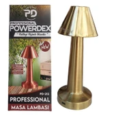 Powerdex PD-212 IPx4 Ledli Profesyonel Şarjlı Masa Lambası thumbnail 1