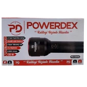 Powerdex PD-6900 20Watt 2000 Lümen Zoomlu Şarjlı El Feneri thumbnail 6