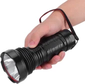 Gold Orion OR-753 3000 Lümen Güçlü LED Uzun Menzilli Şarjlı El Feneri thumbnail 2