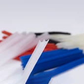 Fuyaku 5 MM I-End Mikro İnce (Fine) Kılçık Etiketleme Plastiği Şeffaf (10.000 Adet) - 4