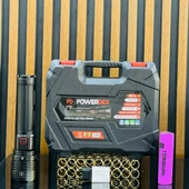 Powerdex PD-12500 50 Watt 5000 Lümen Profesyonel Büyük Şarjlı El Feneri - 5