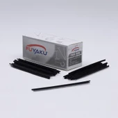 Fuyaku 4.4 MM I-End Mikro İnce (Fine) Kılçık Etiketleme Plastiği Siyah (10.000 Adet) - 3