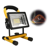 Barnetta BR P30 IP65 Waterproof 20LED 30W Taşınabilir Şarjlı LED Projektör thumbnail 6