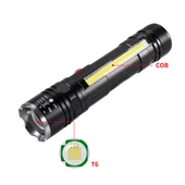 Gold Orion KM-107 5 Modlu T6+COB LED Mıknatıslı USB Şarjlı El Feneri - 6