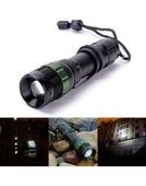 Watton WT-012 Zoomlu Oto Şarjlı EL Feneri thumbnail 2