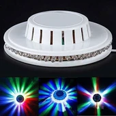 Fithome M29 48 LED RGB Otomatik Renk Değiştiren Dönen Ayçiçeği UFO LED - 2