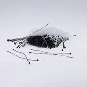 Fuyaku 5" Elle Geçmeli Tırtıklı Kılçık Etiketleme Plastiği Şeffaf (1.000 Adet) thumbnail 2