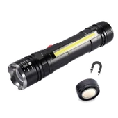 Gold Orion KM-107 5 Modlu T6+COB LED Mıknatıslı USB Şarjlı El Feneri - 1