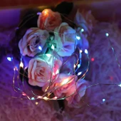 Greyder GD957 Şerit Pilli Aydınlatma 3 metre 30 Adet Beyaz Peri Led thumbnail 2