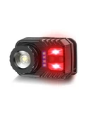 PeakStar PS-571 Sensörlü XPG COB LED USB Şarj Edilebilir Lityum Pilli Zoomlu Kafa Feneri - 2