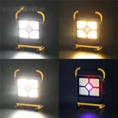 Powerdex PD-7070PRO 400 LED Profesyonel Çakar Işıklı Güneş Enerjili Projektör thumbnail 5