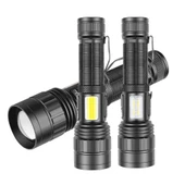 PeakStar PS-6153 25000 Lümen Zoomlu Mıknatıslı TG Cob Led Powerbank Özellikli Profesyonel El Feneri - 2