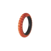 M-PETS RING KING KÖPEK OYUNCAĞI SINGLE ORANGE/BLACK - 3
