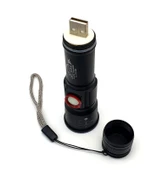 Watton WT-611 XML-2 Led 1000 Lümen USB Şarjlı El Feneri thumbnail 2