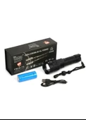 Watton WT-604 3000Lümen P50 LED Şarjlı El Feneri thumbnail 5