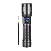 Powerdex PD-4200 Yağmur Suyu Geçirmez 10Watt Süper LED Profesyonel Şarjlı El Feneri thumbnail 1