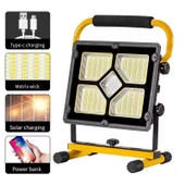 Powerdex PD-7070PRO 400 LED Profesyonel Çakar Işıklı Güneş Enerjili Projektör thumbnail 3