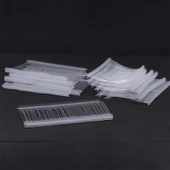 Fuyaku 65 MM ID-End Mikro İnce (Fine) Kılçık Etiketleme Plastiği Şeffaf (10.000 Adet) - 3