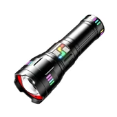 F.B.I Pro F-3002 Alüminyum TG LED Gece Şeritli Type-C Şarjlı El Feneri thumbnail 1