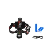PeakStar PS-2910 Şarjlı Profesyonel Zoomlu Kamp Avcı Balıkçı Kafa Lambası Feneri - 4