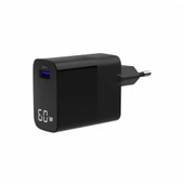 ÜSKÜDAR İLETİŞİM 67W  LED Ekranlı Hızlı Şarj Adaptörü PD USB A Seyahat Boyutu thumbnail 5