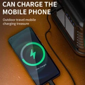 Wison WS-4343 Çok Fonksiyonlu Powerbanklı Solar Şarjlı Kamp Lambası thumbnail 5