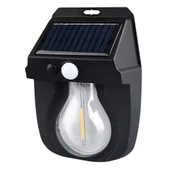 Fithome OR-118 Hareket Sensörlü Su Geçirmez Solar Bahçe Aydınlatma Duvar Lambası - 1