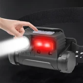 FİTHOME FT-105 XPE+COB LED 800 Lümen Type-C Mıknatıslı Şarj Edilebilir Sensörlü Kafa Lambası - 2