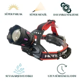 Wison WS-2060 25 Watt 1800 Lümen Profesyonel Şarjlı Kafa Feneri - 3